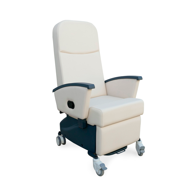 fotel pielęgnacyjny z funkcją masażu, dopasowany do fotelu
